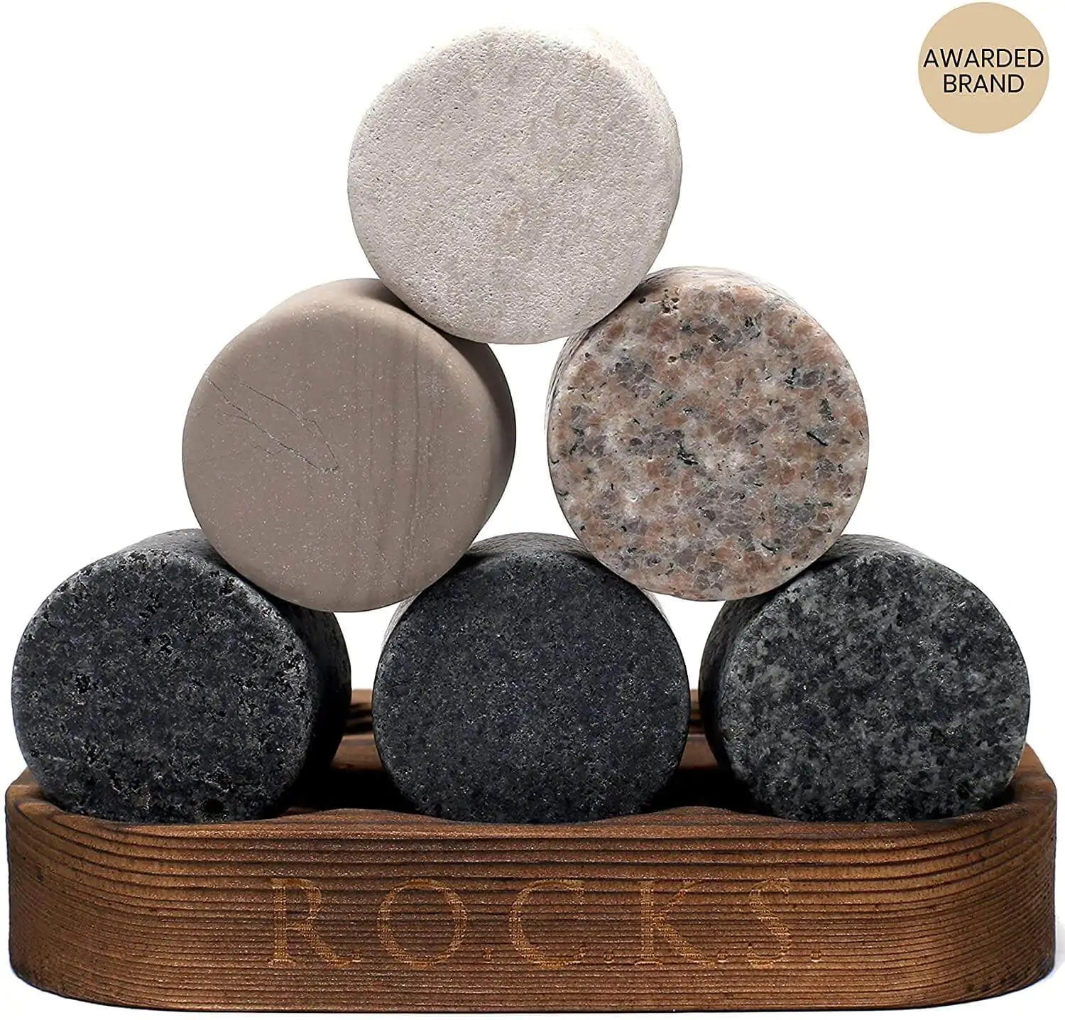Elite Whiskey Experience Set - Stones &amp; Spiral Glass