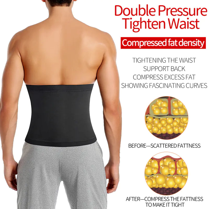 Men's Slimming Sauna Waist Trainer Belt