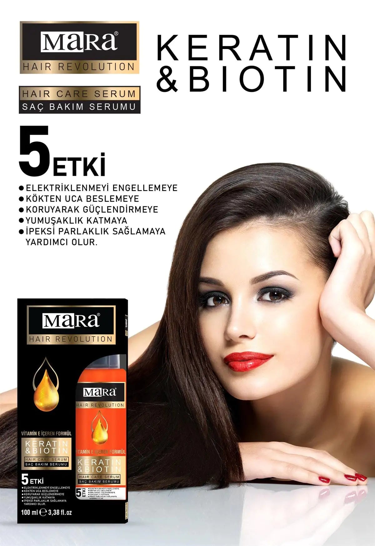 Mara Keratin Biotin Hair Serum 100ml