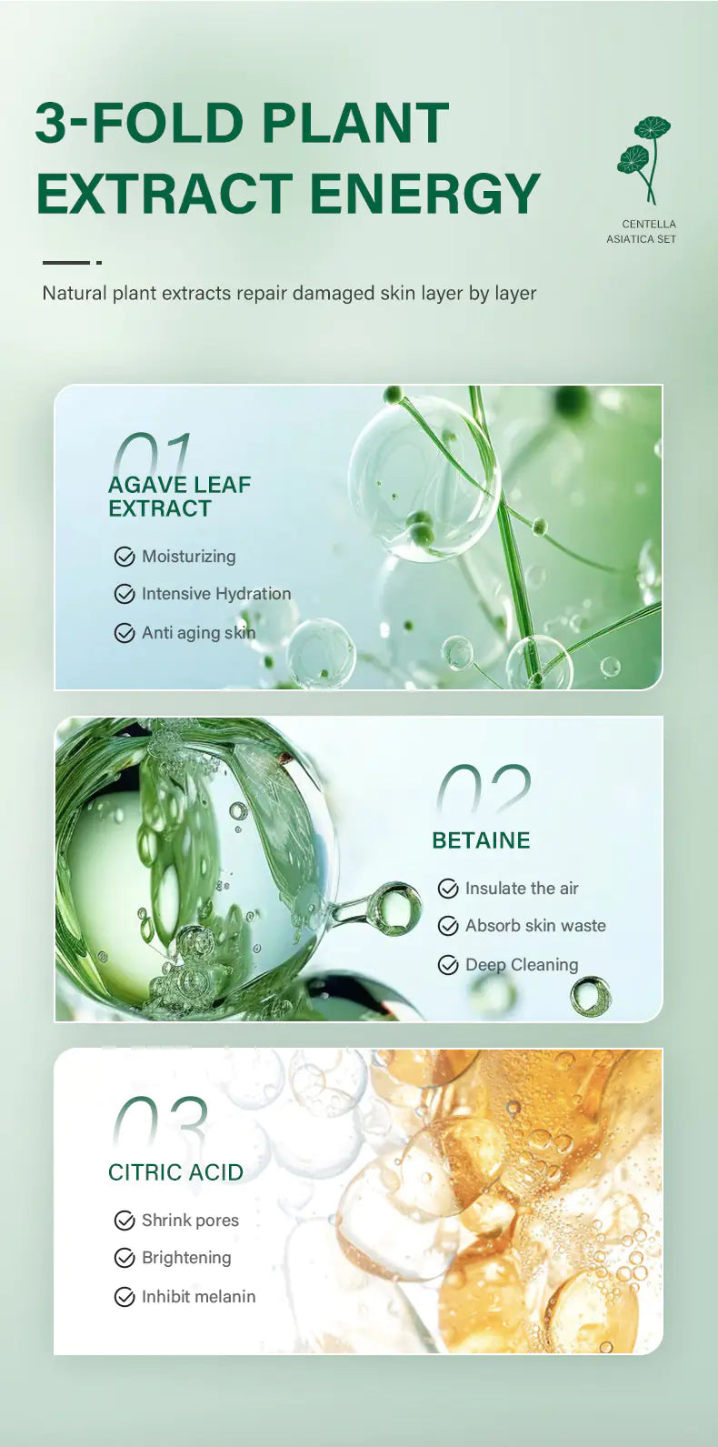Centella Skin Soothing Repair Kit