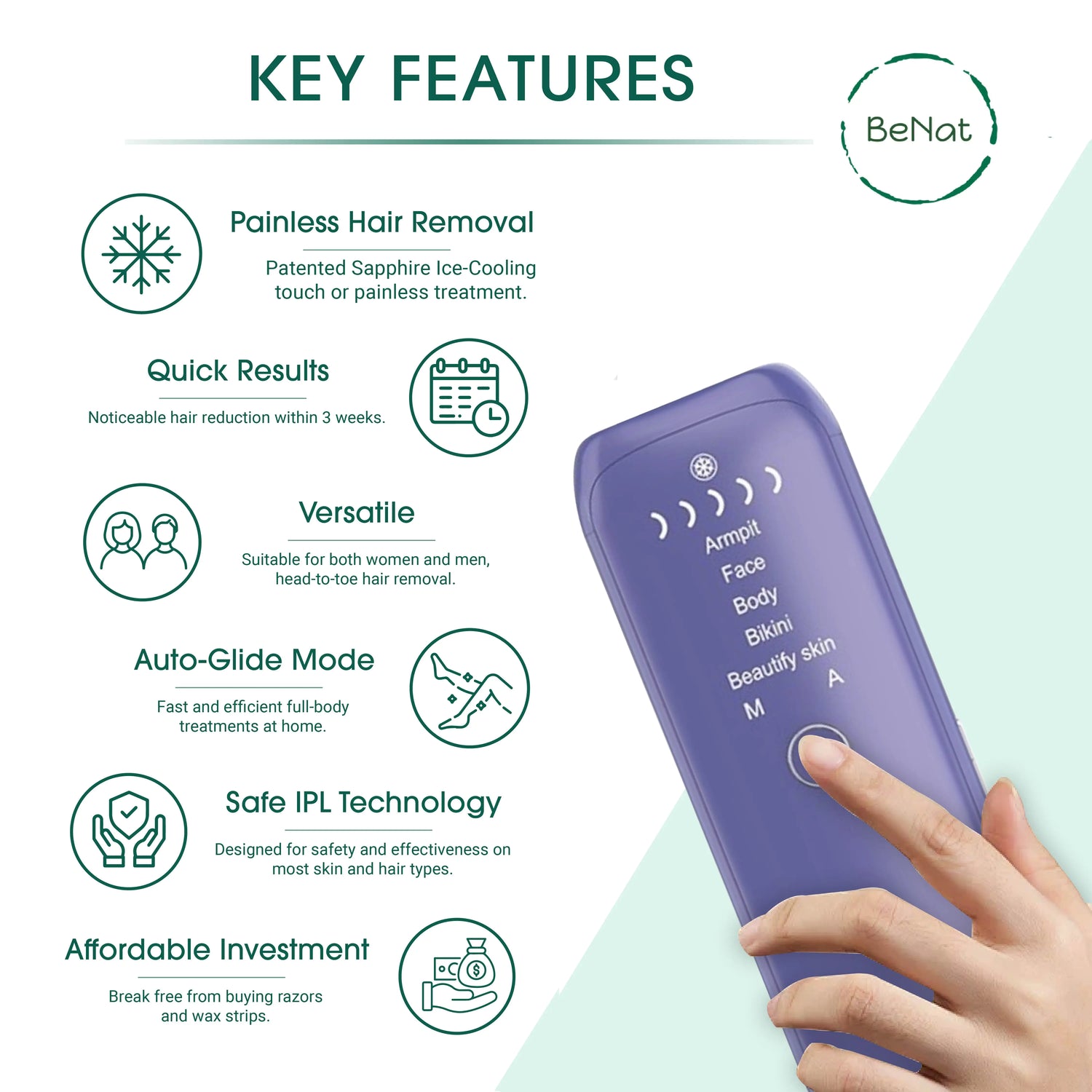 Silky Smooth IPL Hair Remover