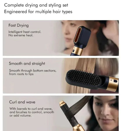 5-in-1 Multi Hair Styler &amp; Curling Iron