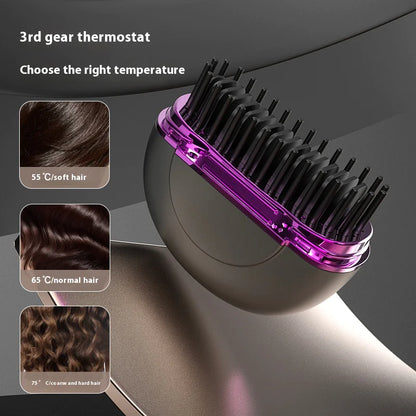 Travel-Smart Ceramic Hair Straightener