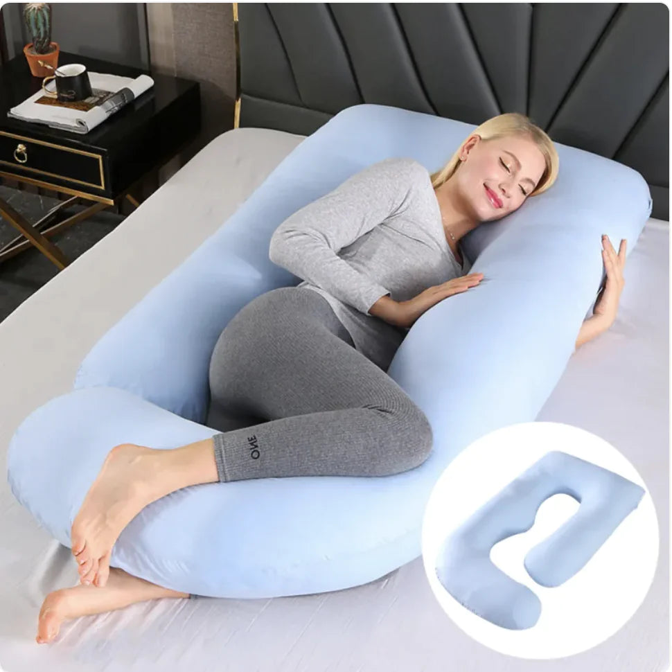 J-Shape Maternity Support Pillow
