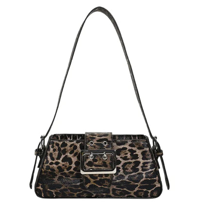 Metro Leopard Clutch Bag