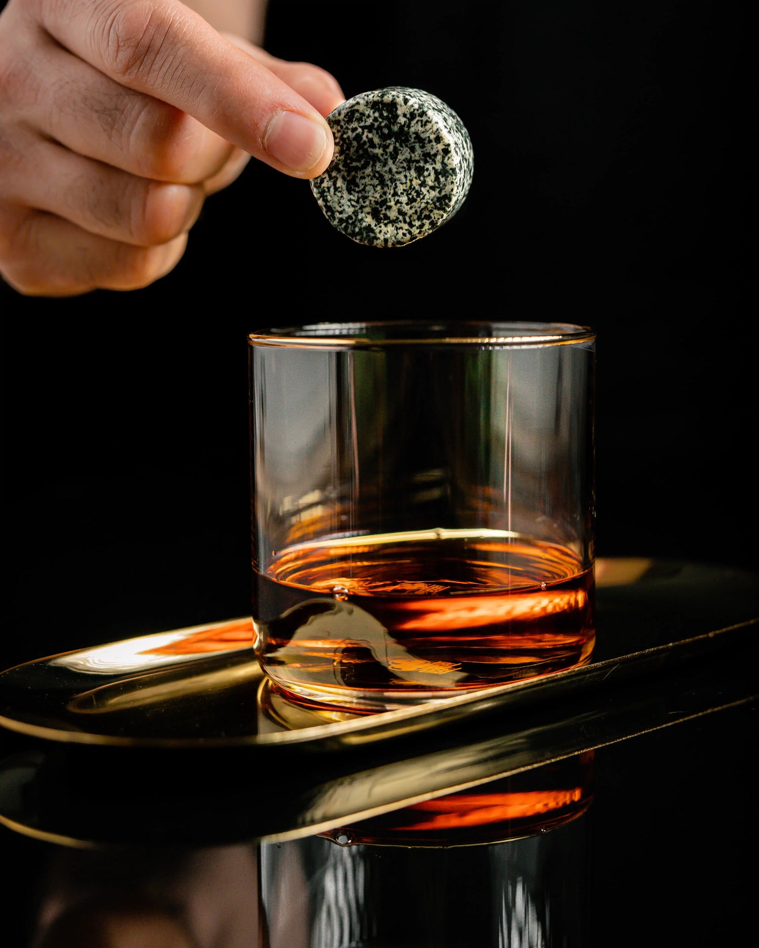 Elite Whiskey Experience Set - Stones &amp; Spiral Glass
