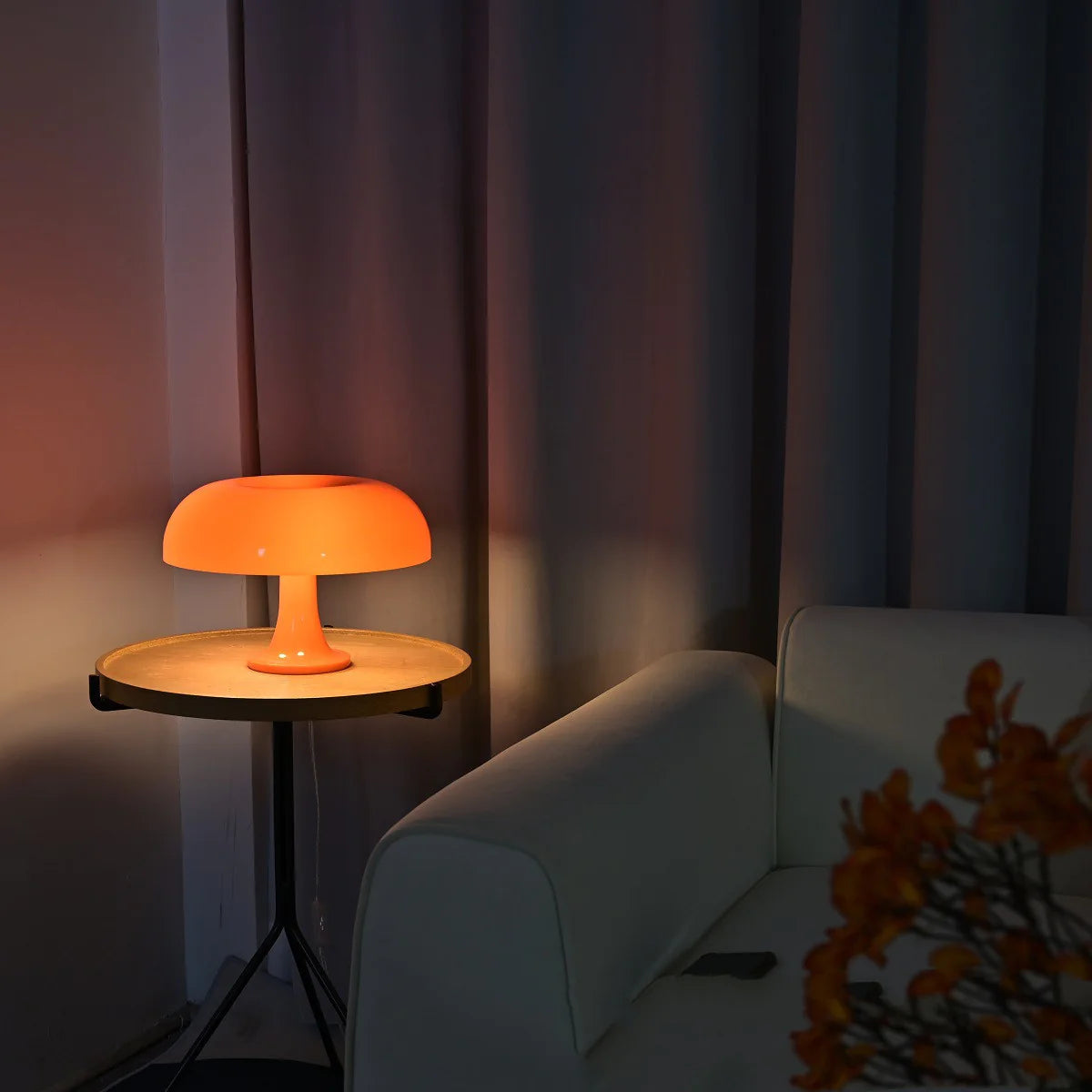 Whimsical Mushroom Lamp