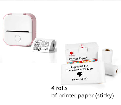 PocketStudy Bluetooth Label Printer