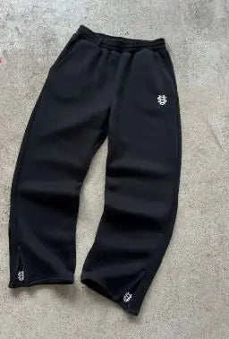 Flexi-Waist Zippered Sweatpants