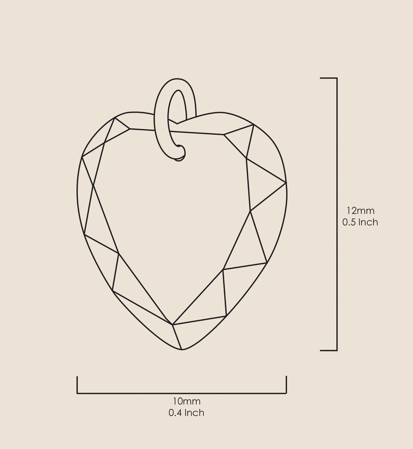 24k Gold Love More Heart Jewelry Set