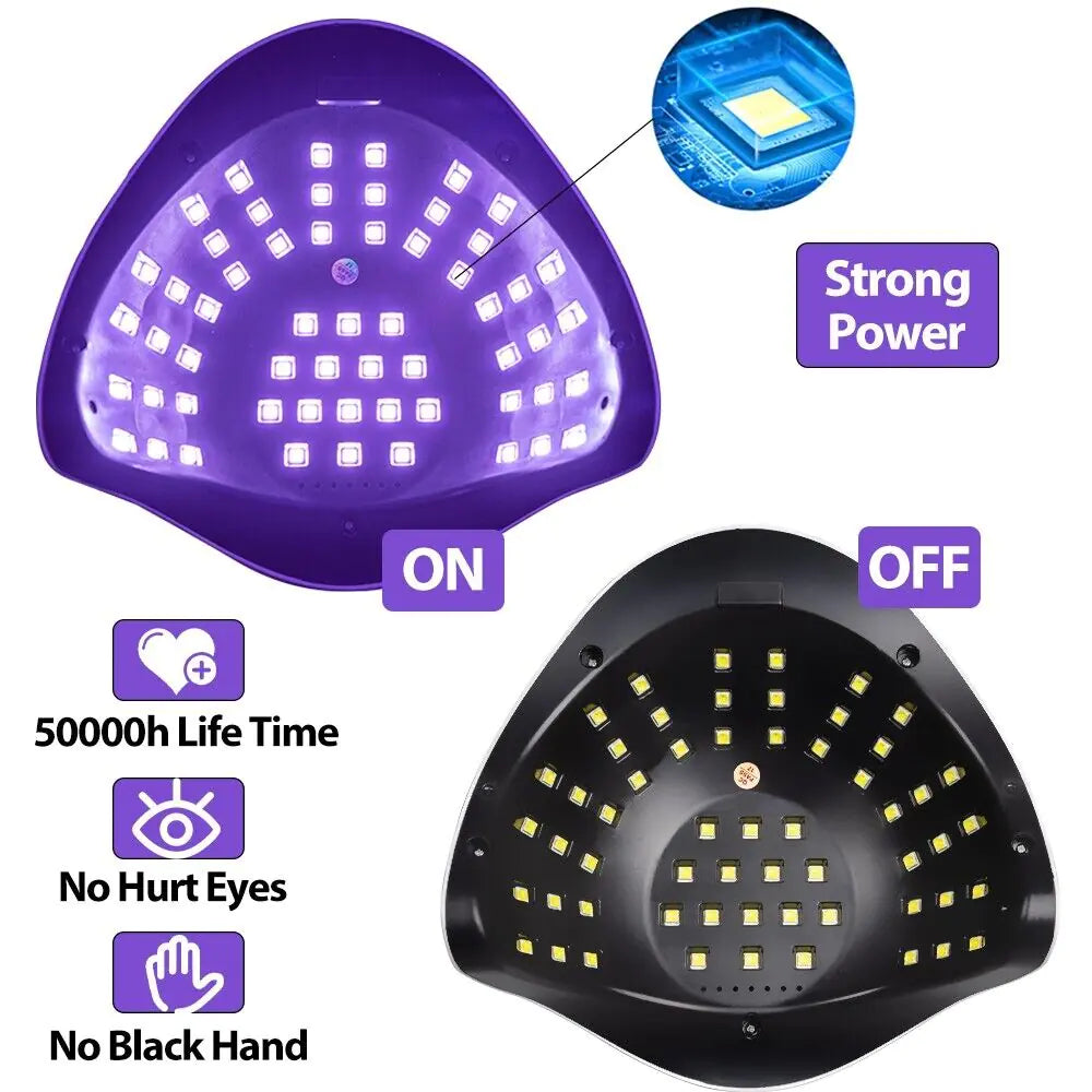 220W UV LED Nail Dryer Professional Manicure Lamp