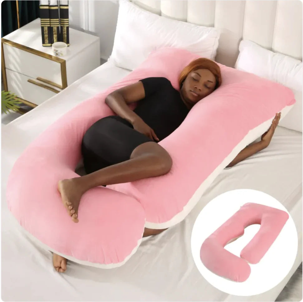 J-Shape Maternity Support Pillow