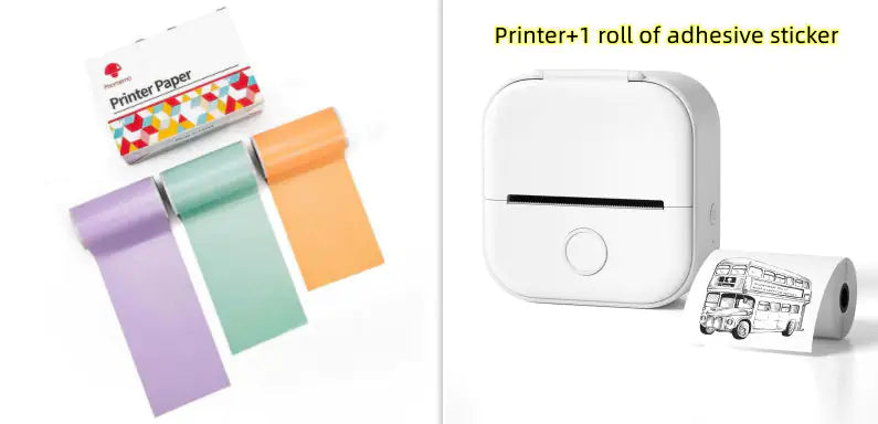 PocketStudy Bluetooth Label Printer