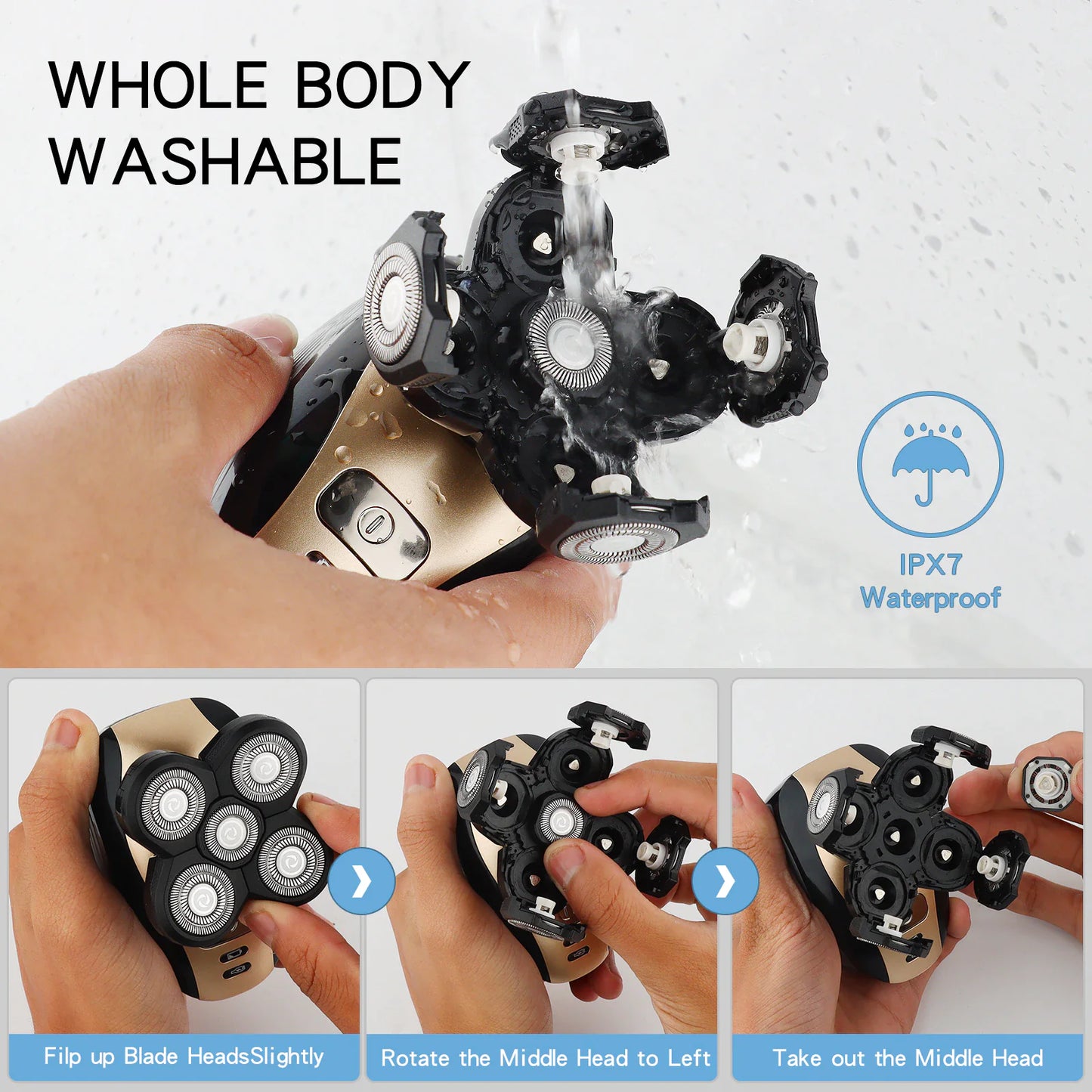 5-in-1 Multifunctional Beard Trimmer