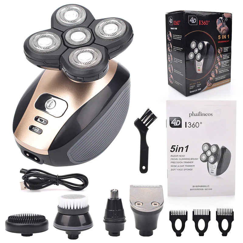 5-in-1 Multifunctional Beard Trimmer