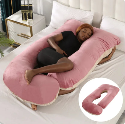 J-Shape Maternity Support Pillow