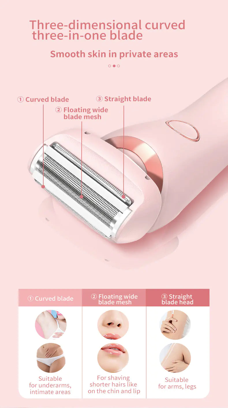 DualMode Hair Remover USB Epilator
