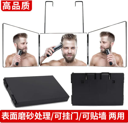 Tri-Fold LED Glam Mirror