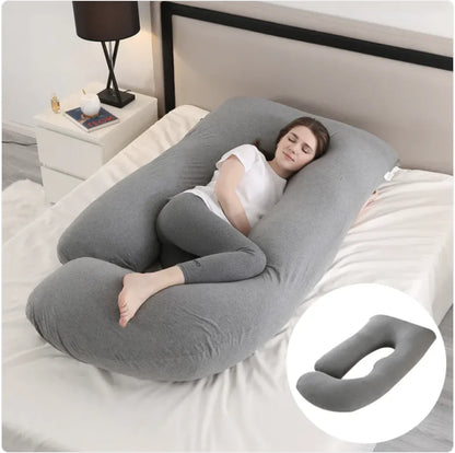 J-Shape Maternity Support Pillow
