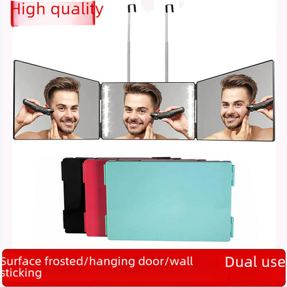 Tri-Fold LED Glam Mirror