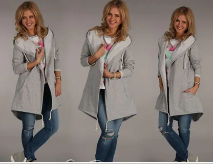 Chic Hooded Women&