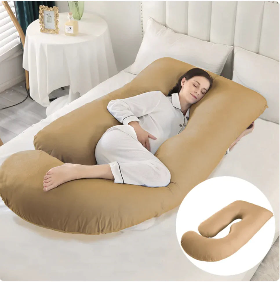 J-Shape Maternity Support Pillow