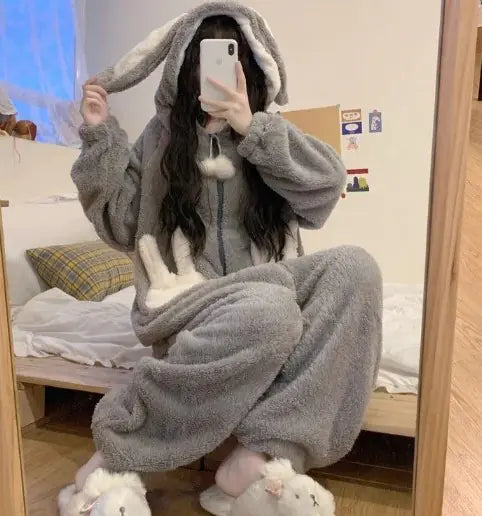 Cozy Coral Fleece PJs