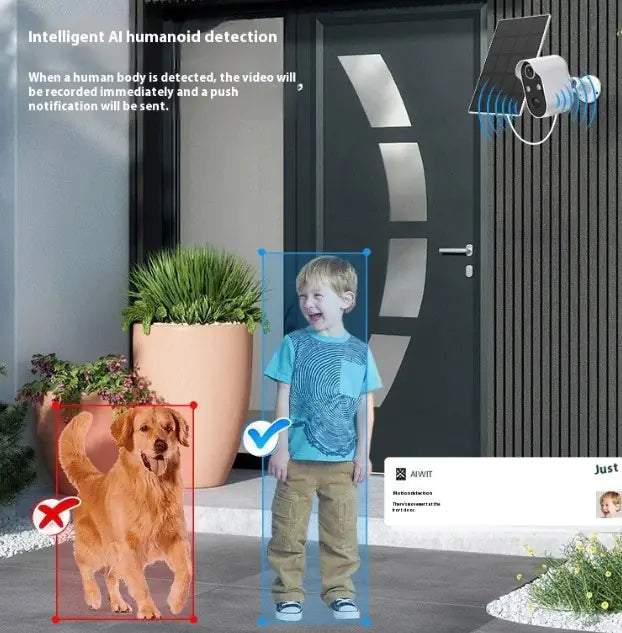EcoSmart Solar Security Cam