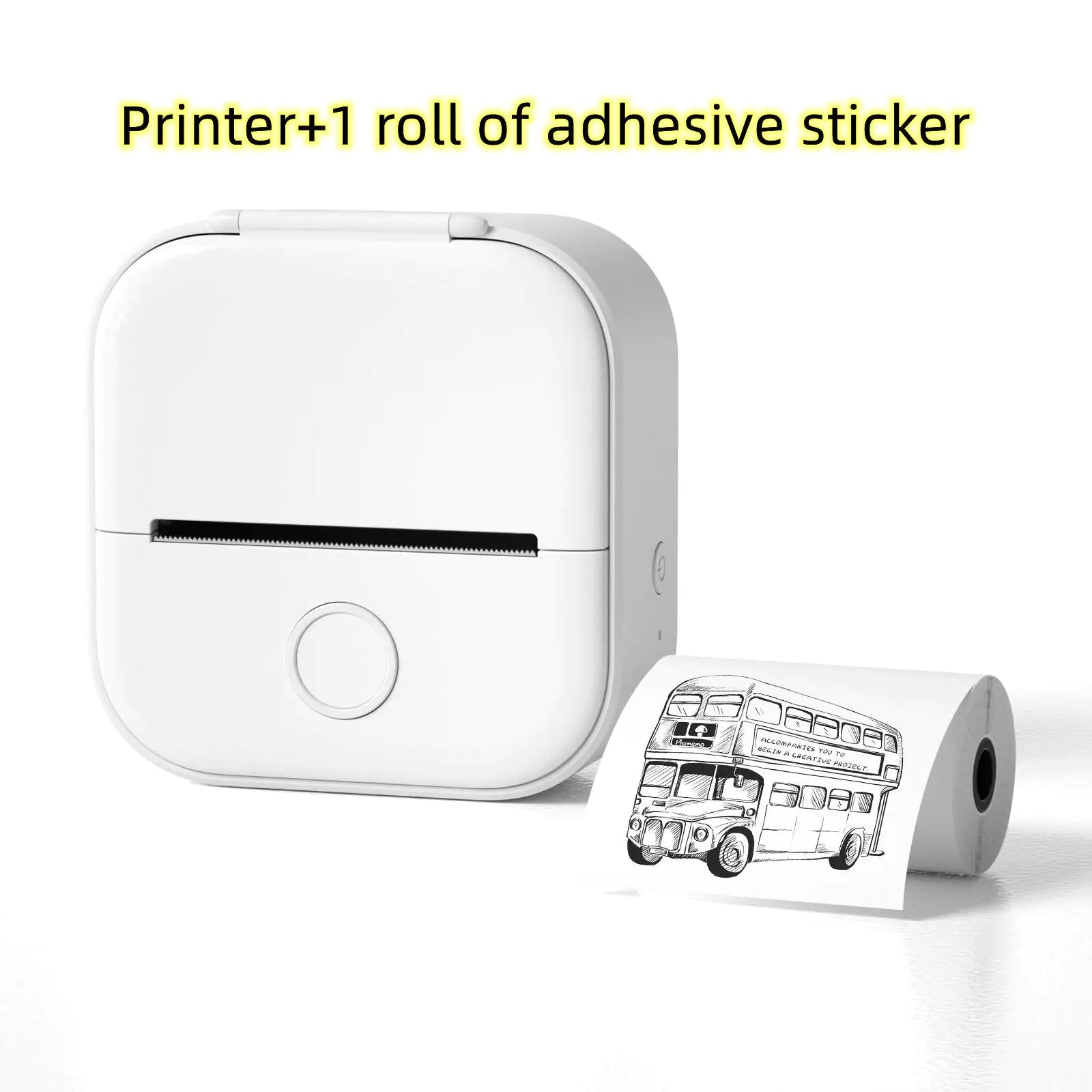 PocketStudy Bluetooth Label Printer