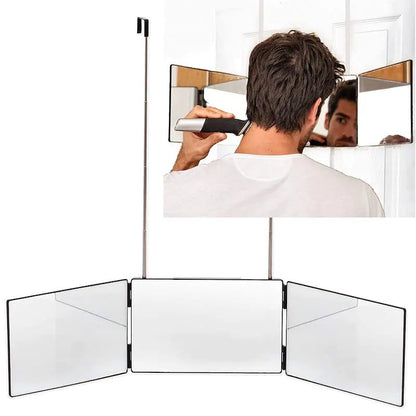 Tri-Fold LED Glam Mirror