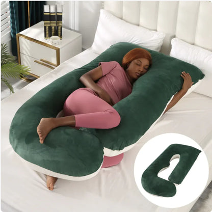J-Shape Maternity Support Pillow