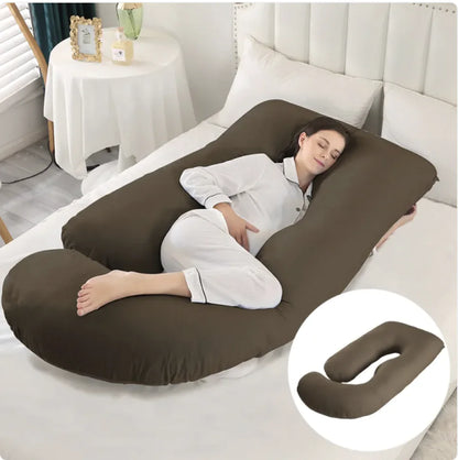 J-Shape Maternity Support Pillow