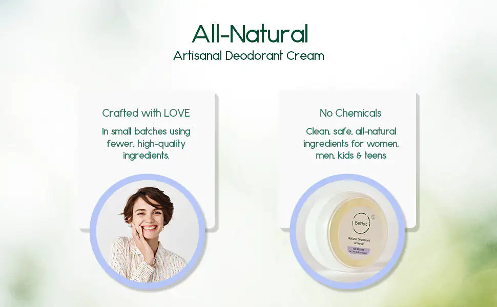 EcoPure Vegan Deodorant Cream