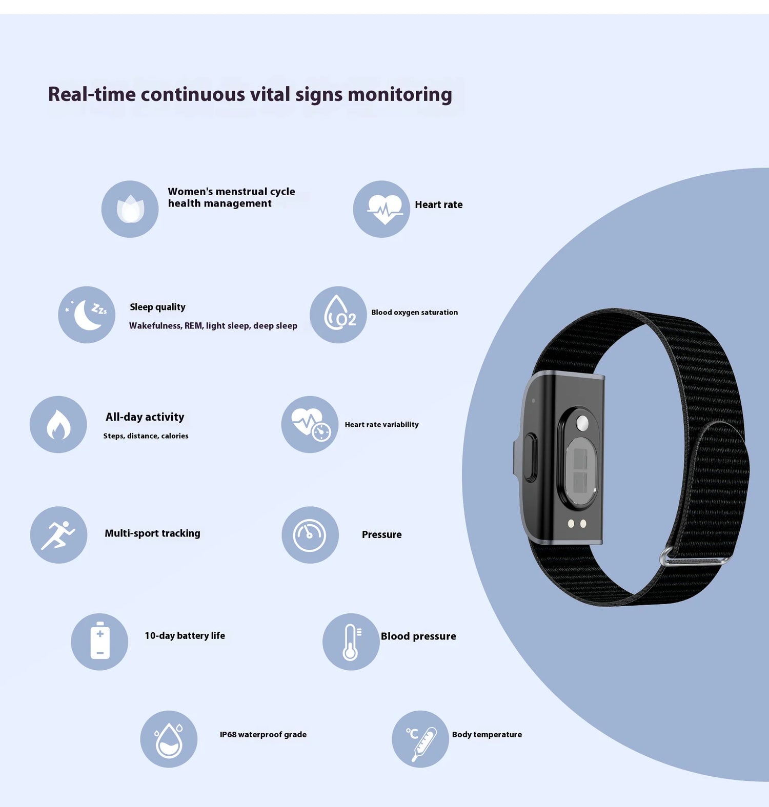 Health Tracker Smartwatch