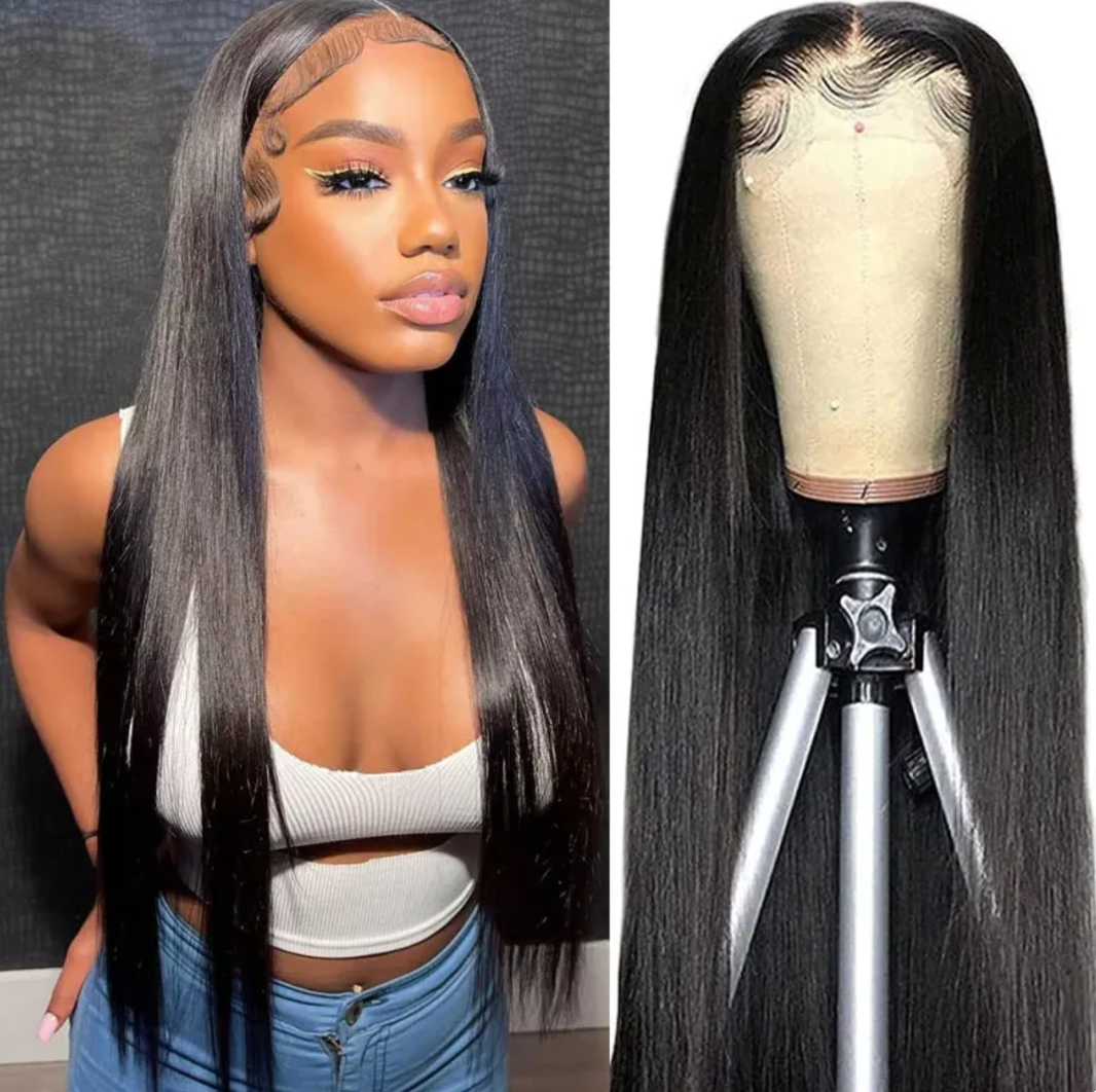 Natural HD Lace Hair Wig - Pre-Plucked Hairline