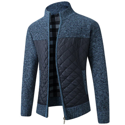 City Stripe Zip Sweater for Men