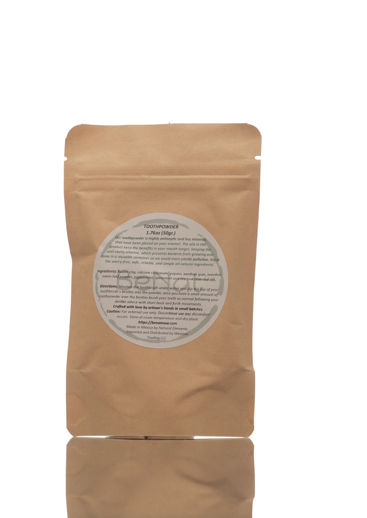 EcoPure Tooth Whitening Powder