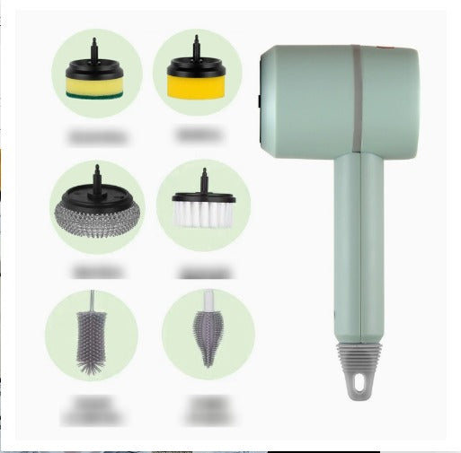 Dynamic Electric Scrubbing Wand