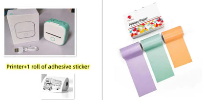 PocketStudy Bluetooth Label Printer