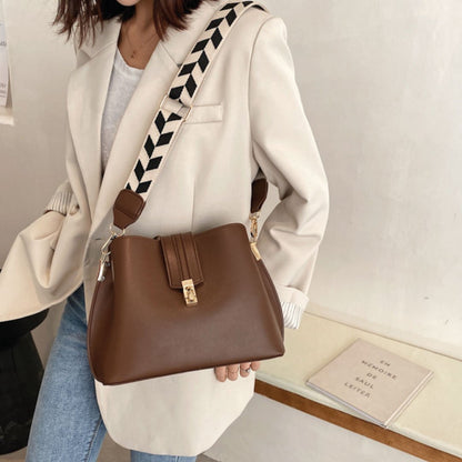 Chic Checkered Convertible Bag