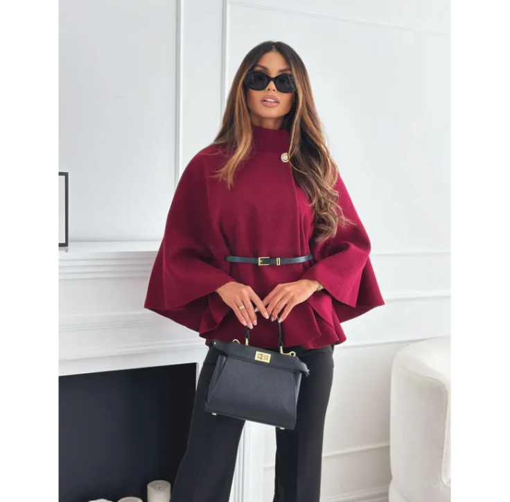 Chic Batwing Commuter Cloak