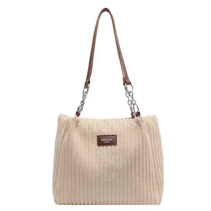 Vintage Spacious Shoulder Bag