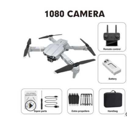 4K WiFi FPV Drone with Dual Cameras &amp; Hover Stability