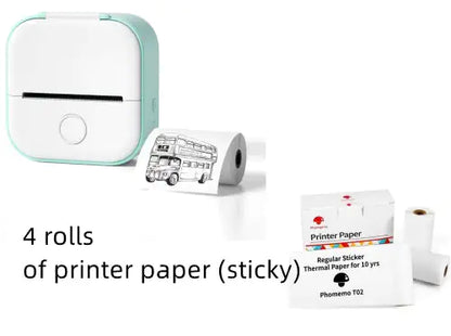 PocketStudy Bluetooth Label Printer