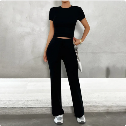 Metro Chic Round Neck Set