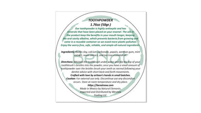 EcoPure Tooth Whitening Powder