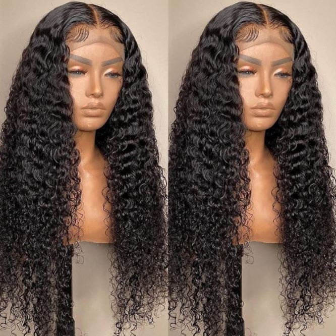 Euro-American Bouncy Curls Lace Wig