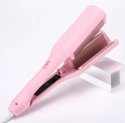French Deep V Hair Curler – 32MM Big Wave &amp; Water Ripple Curling Iron