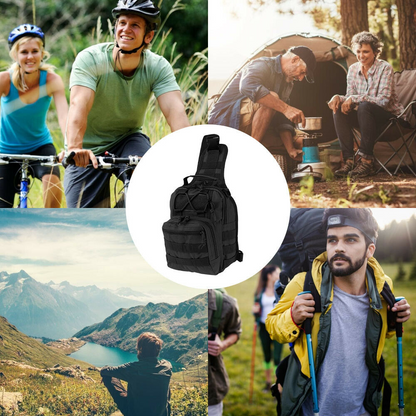 Tactical Sling Backpack for Men - Outdoor Chest Bag