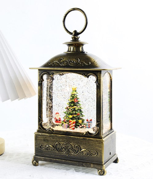 Holiday Crystal Music Light Box
